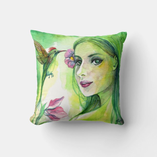 Coussin Colibri (Recto)