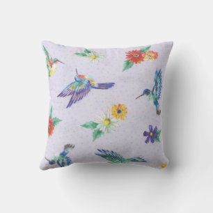 Coussin Colibri gracieux
