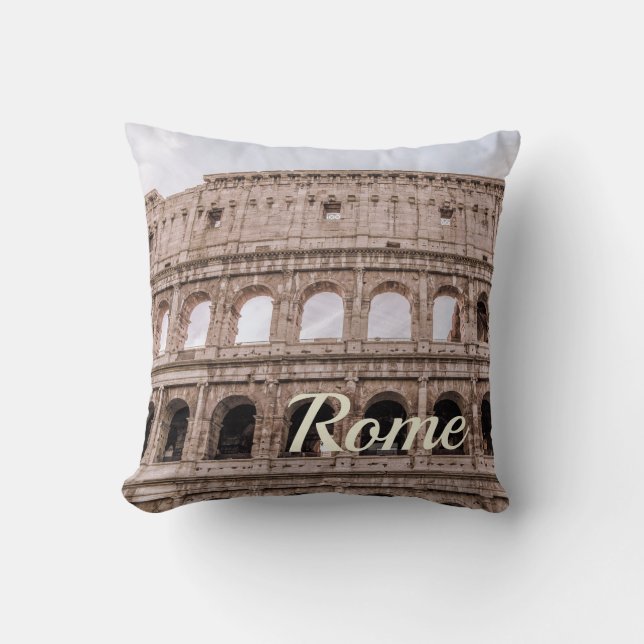 Coussin Colisée Rome (Recto)