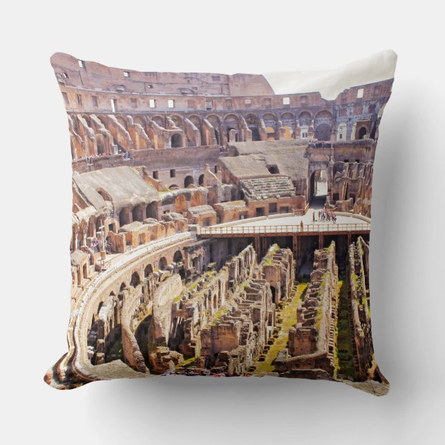 Coussin Colisée Rome Photographie (Recto)