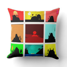 Collage des îles tropicales