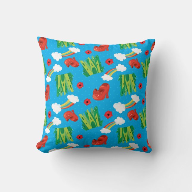 Coussin Collage d'Imaginaires lunaires (Recto)