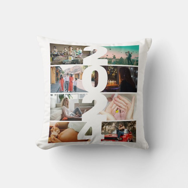 Coussin Collage photo 2024 (Recto)