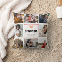 Collage photo simple et chic Mug avec coeur