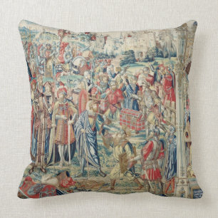 Coussin Collecte du butin, de la tapisserie de David et du