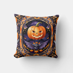 Coussin Collection Citrouille tendance Halloween d'automne