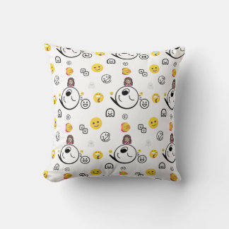 Coussin Collection de décors Emoji