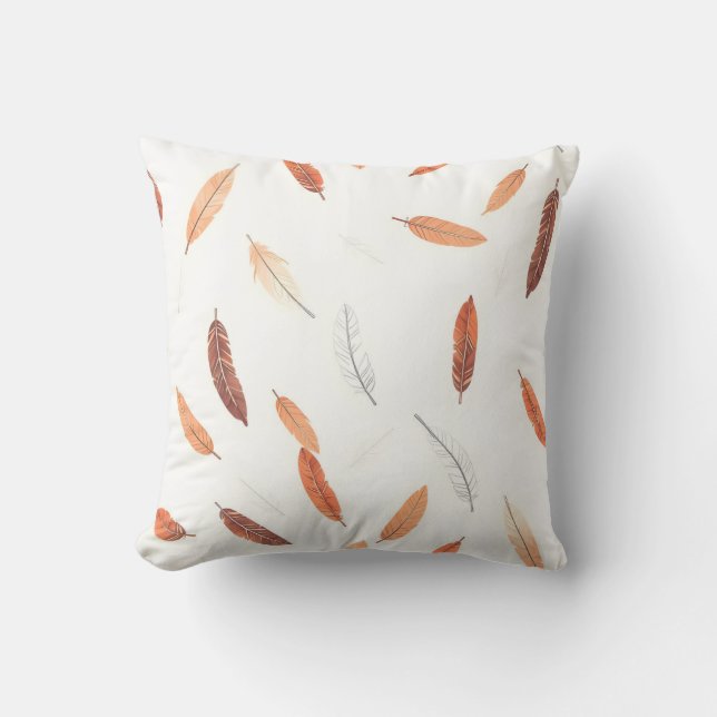 Coussin Collection de luxe de plumes Boho Populaires (Recto)