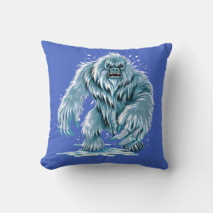 Coussin Collection d'Humours Bigfoot et Yeti pour les amat