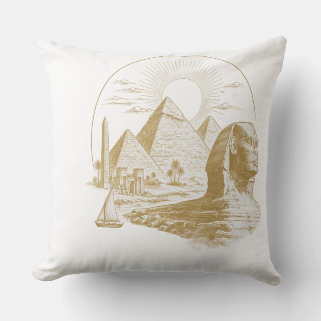 Coussin Collection Égypte antique (Recto)