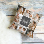 Coussin Collection Famille Moderne Photo & cadeau personna<br><div class="desc">Capturez les moments chauds de votre famille moderne dans une photo de collage magnifiquement conçue. Célébrez le rire, l'amour et les souvenirs chéris avec ce chef-d'oeuvre personnalisé, disponible exclusivement sur Zazzle. Créez un montage étonnant qui résume l'essence de votre dynamique familiale unique - des célébrations marquantes aux aventures quotidiennes. Conçu...</div>