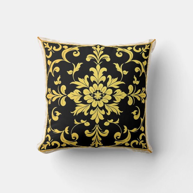 Coussin Collection Florale Luxe Moderne (Recto)