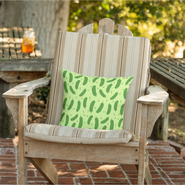 Coussin Collection Pickle & Fresh à motifs (Chaise)