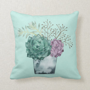 Coussin Collection plante Happy   Succulents