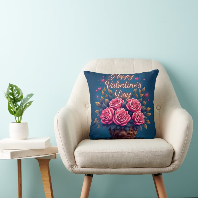 Coussin Collection Populaire de Fleurs de Luxe et de Beaut (Chaise)