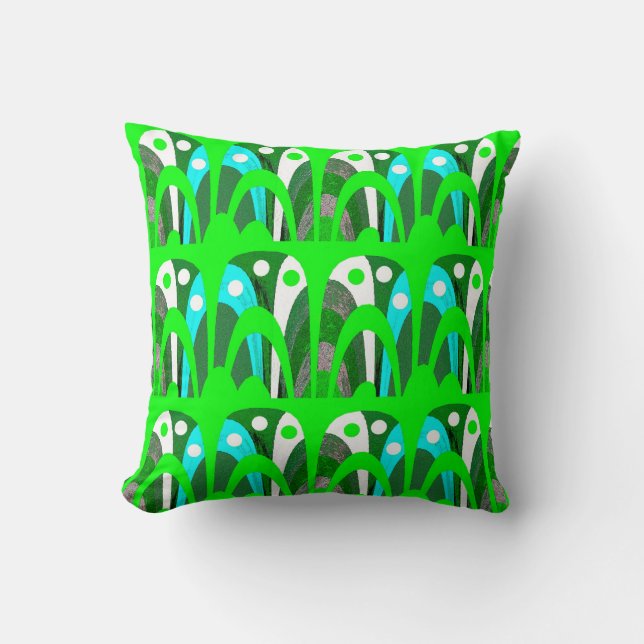 Coussin Collection verte (Recto)