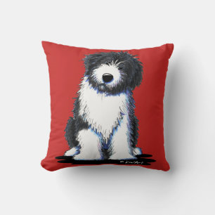 Coussin Collie héritée de KiniArt