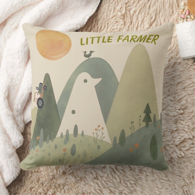 Coussin Collines de Petit Explorateur (Couverture)