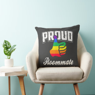 Coussin Colocataire Gay Pride