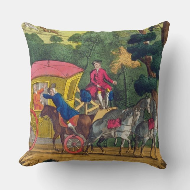 Coussin Colonel Jack volant Mary Smith dans le hymen Thic (Recto)