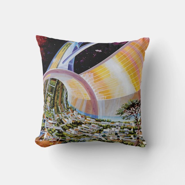 Coussin Colonie d'habitat de la station spatiale Torus Con (Recto)