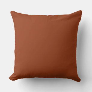 Coussin Colonne rouge rouille rousse rouge rougeâtre