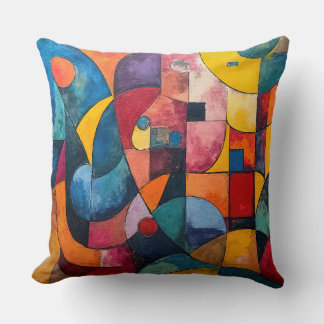 Coussin Colorcube 3 Cubisme coloré Jeu d'oreiller