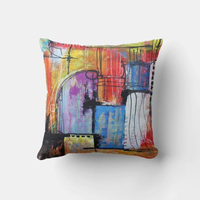 Coussin Coloré  (Verso)