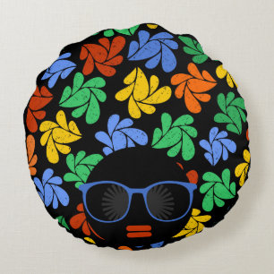 Coussin Coloré Afro Love
