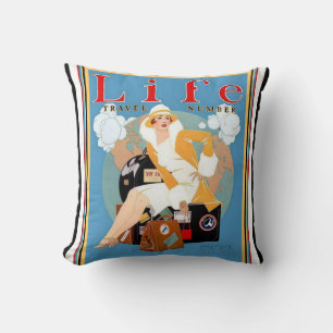 Coussin coloré et chic de la vie d'art déco