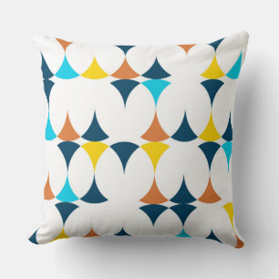 Coussin Coloré, moderne, cool, formes géométriques tendanc