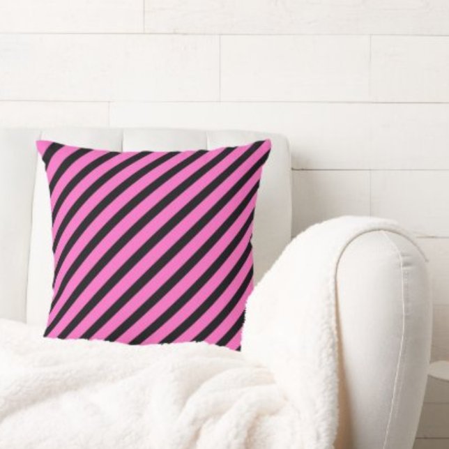Coussin Coloré Moderne Cute Stripes Motif (Créateur téléchargé)