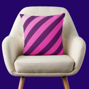 Coussin Coloré Moderne Cute Stripes Motif