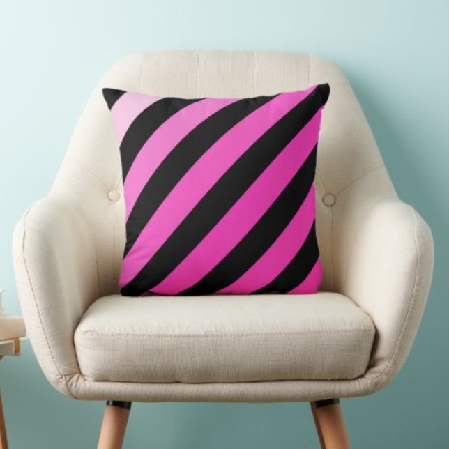 Coussin Coloré Moderne Cute Stripes Motif (Créateur téléchargé)
