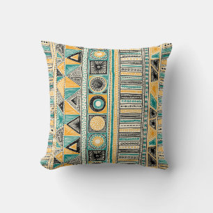 Coussin Coloré tribal ethnique sans couture motif