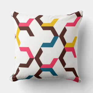 Coussin Colorée, moderne, cool tendance chevron flèche for