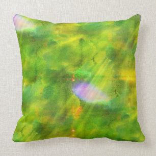 Coussin colorez le vert sans couture d'arrière - plan,