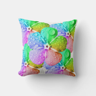Coussin Colorful Abstract Bubble Art Throw Pillow – Vibran