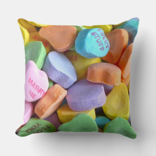 Coussin Colorful Candy Hearts