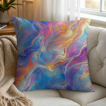 Colorful opal swirly flowing marble texture