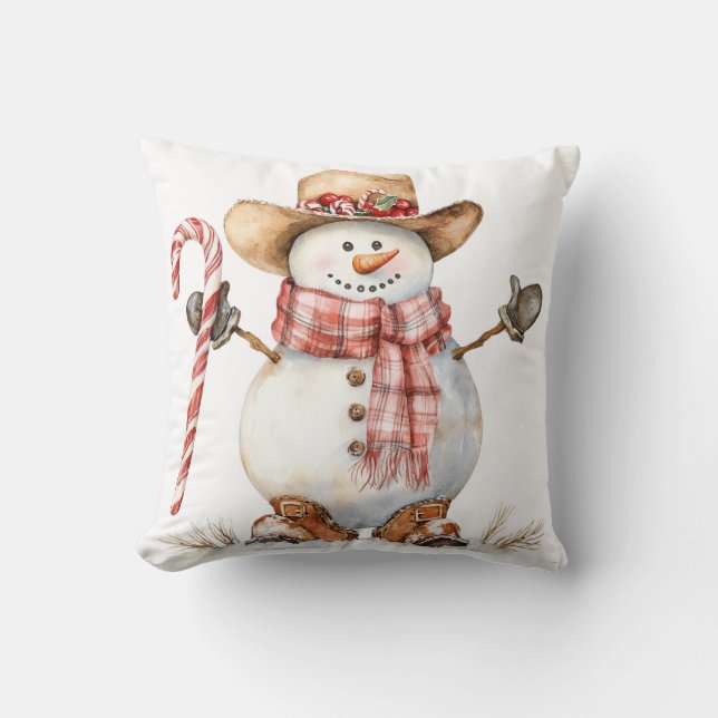 Coussin Combinaison de Noël pour bébé (Recto)