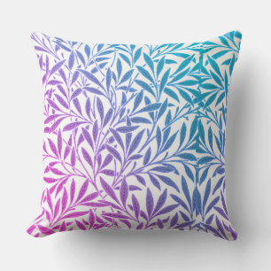 Coussin Combinaison élégante de couleurs bleu et rose en d
