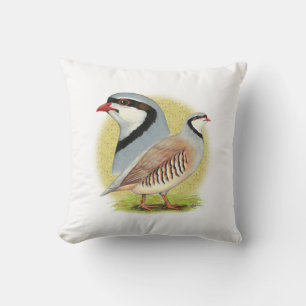 Coussin Combo de perdrix de Chukar