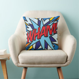 Coussin Comic Book moderne et tendance