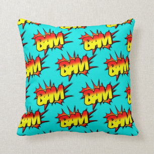 Coussin " Comique "de bam/coussin