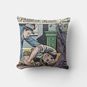 Coussin Comique d'horreur Vintage des années 1950 Meille