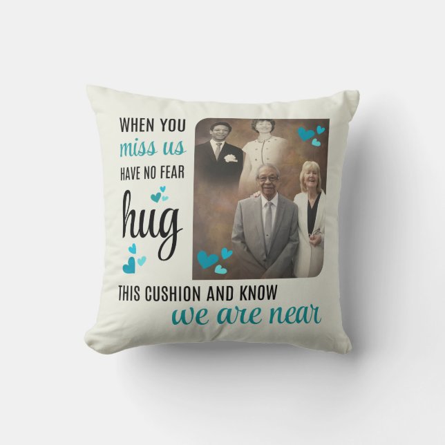 Coussin Commande spéciale : S McGreal BLUE (Recto)