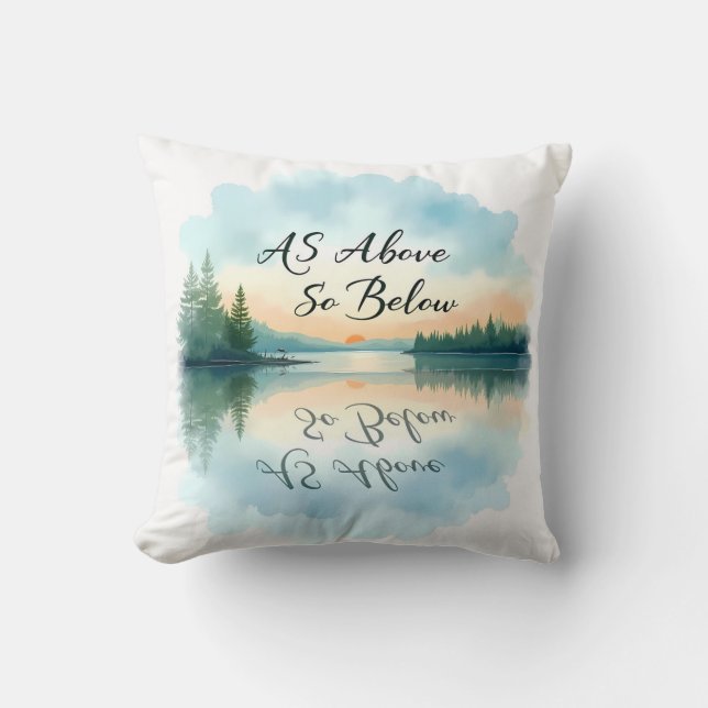 Coussin Comme Ci-Dessus (Recto)