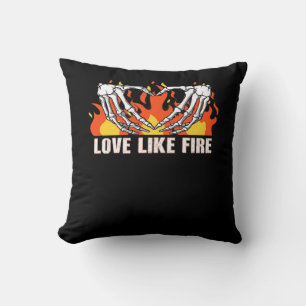 Coussin Comme Classique - Skeleton Hands Heart