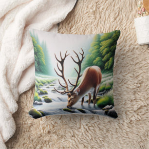 Coussin "Comme la culotte de cerf" Christian